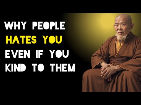Why People Hate You Even When You Are Kind To Them - Zen And Buddhist Teachings 