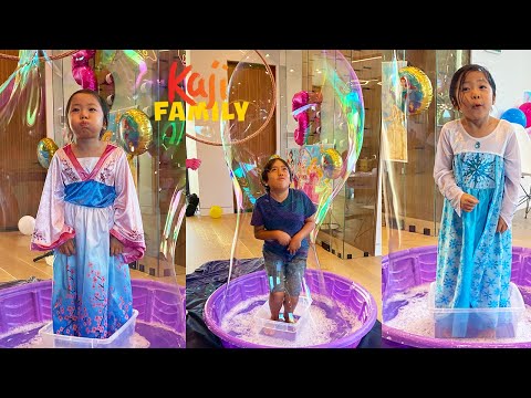 Emma and Kate's Surprise Bubbles 5th Birthday Party!!