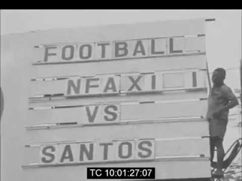 Nigerian Football Association (NFA) Select XI 2-2 Santos FC | Lagos | Pele Played | January 1969