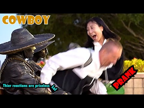 Cowboy prank with extra sauce hahahah.