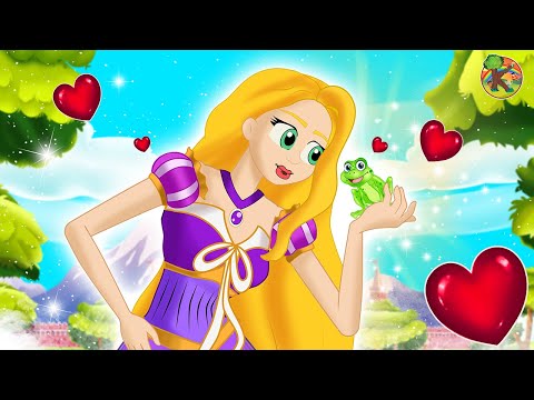 Prinzessin Rapunzel - Der Froschprinz - Folge 1 | KONDOSAN Deutsch - Märchen | Gute Nacht Geschichte