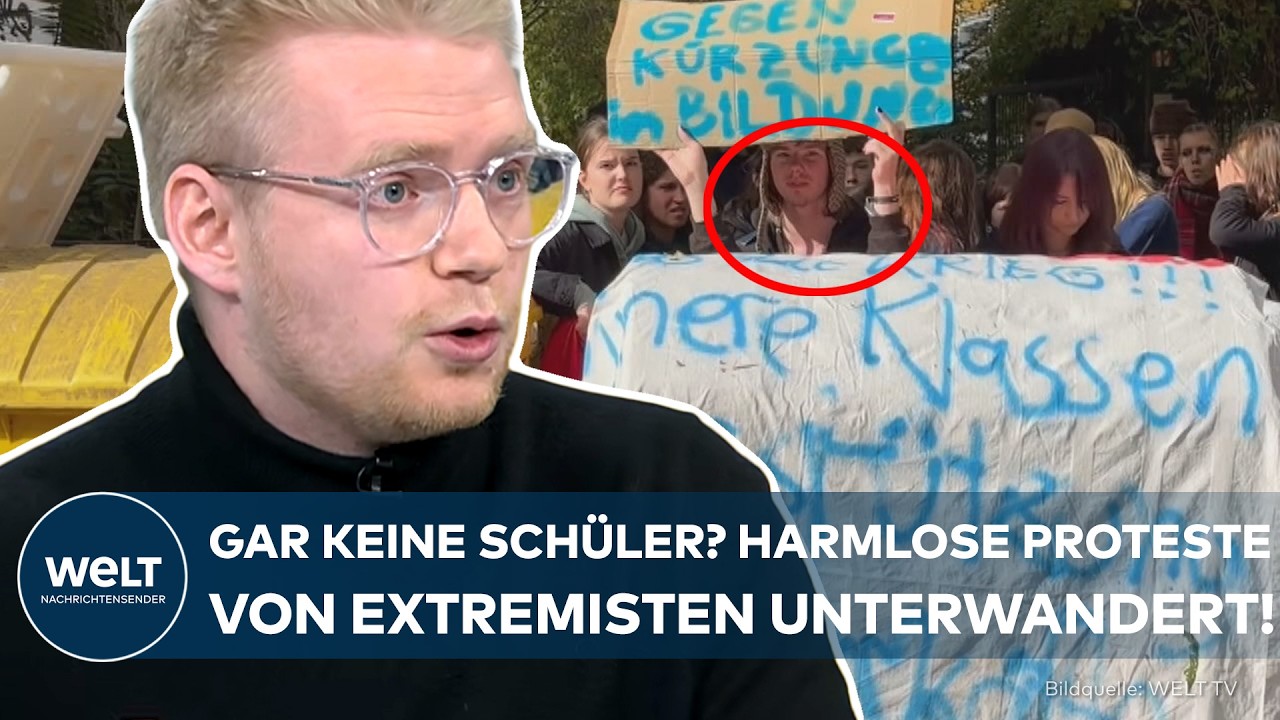 LINKSEXTREMISTEN BERLIN: Schülerproteste werden unterwandert! Wer demonstriert hier wirklich?