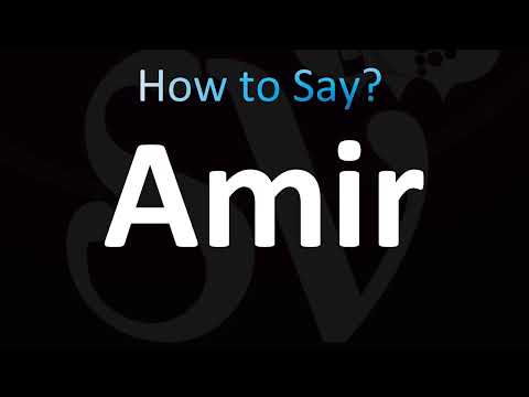 How to Pronounce Amir (Correctly!)