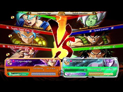 PS4 DBFZ - COM 36 - Legendary Jago vs Stylish Execution WF'S