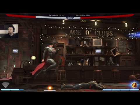 Injustice 2 1st MP gameplay pt2 - Superman vs. Flash