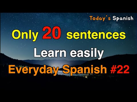 Learn Spanish 20(421~440)|Spanish Listening | Spanish Conversation | #Spanish #SelfStudy