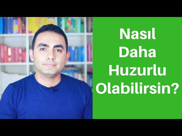 Video Pronunciation of huzur in Turkish