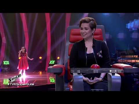 Cute Yshara Cepeda sings Tagu taguan (The voice kids Ph)