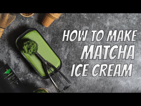 How To Make Matcha Ice Cream Recipe At Home From Scratch With 3 Ingredients The PERFECT Summer Treat