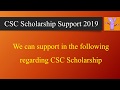 Free CSC Scholarship Support 2019 - Ask Any Question regarding CSC Scholarship