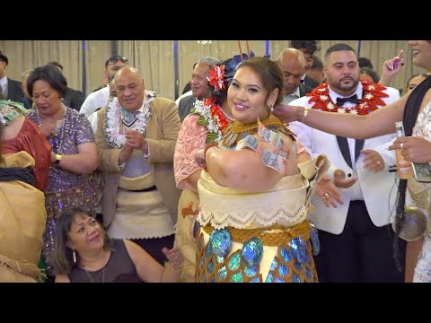 ❤️ Beautiful Bride Tau'olunga ~ Josiah and Sohayler Sefesi Taukeiaho ~ Wedding Reception Celebration