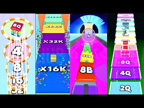 #5. Race | Who Win?? | Jelly Run 2048 vs Jelly Tube Run 2048 (268B → ! → @ → # → % → ? → ^ → ^)