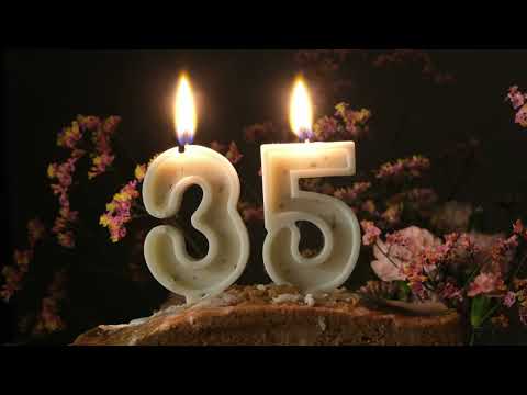 Happy Birthday to you | 35 years | Twenty five years | Virtual Candle