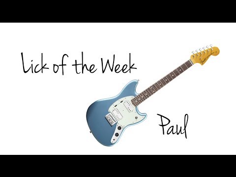 Lick of the Week: Week 2
