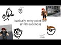 Basically Entry Point Lore (in 56 seconds)