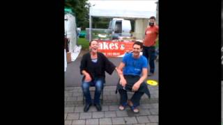 preview picture of video 'Double Ice Bucket Challenge at the Moycullen Country Market: Slow Torture...'