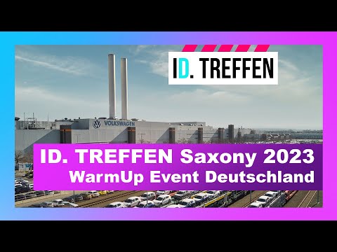Volkswagen ID  TREFFEN Saxony 2023 WarmUp Event Deutschland