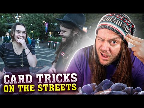 I Did Fool Us Level CARD TRICKS On The STREETS! - day 143