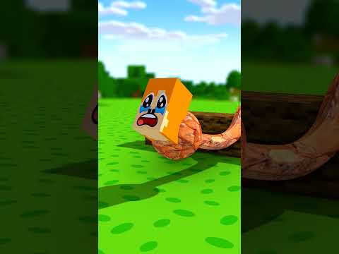 Recycle???!!! - Alex and Steve Adventures #minecraft #shorts