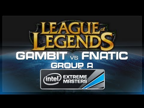 Gambit Gaming vs Fnatic - LoL (Group A) - IEM World Championship 2013