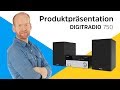 Technisat Installation micro-HiFi DigitRadio 750 Noir/Argenté
