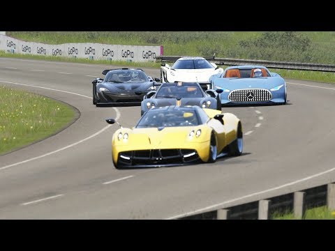 Mercedes-Benz AMG Vision GT vs Hypercars at Highlands