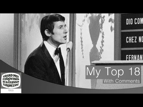 Eurovision Song Contest 1966 - My Top 18 [With Comments]