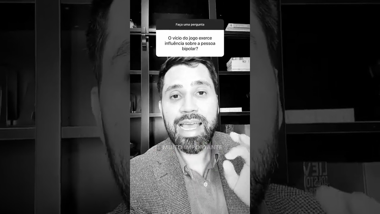 Bipolar pode ter vício em jogo? #shorts