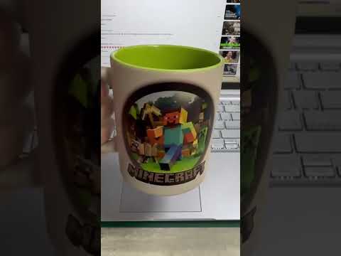 Чашка хамелеон Minecraft ( Майнкрафт ) - фото 1 - id-p1462183456