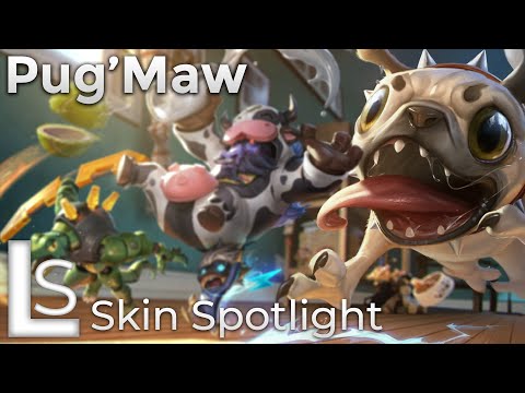 PugMaw - Skin Spotlight - Toy Box Collection - League of Legends - Patch 10.8.1