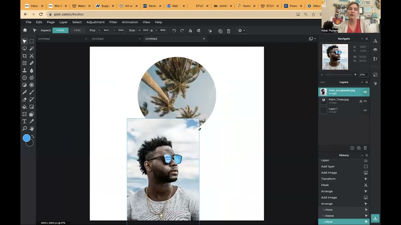 Album Cover Edit in #pixlr