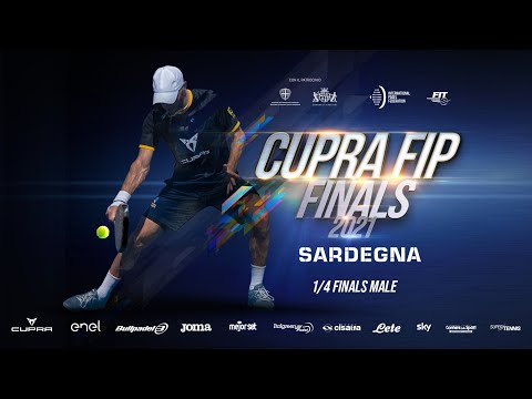 CUPRA FIP FINALS 2021 – 1/4 FINALS MALE (Central Court) | Friday 10/12/2021