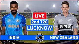 IND vs NZ 2nd T20 Live Scores & Commentary | India vs New Zealand 2nd T20 Live Scores
