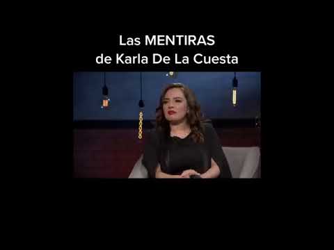 Karla de la Cuesta mintiendo sobre el clan Trevi - Andrade