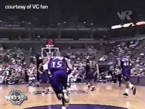 VC BIG alley oop from Oakley vs Bucks 1999 season