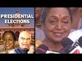 Meira Kumar congratulates Ram Nath Kovind on becoming the President of India