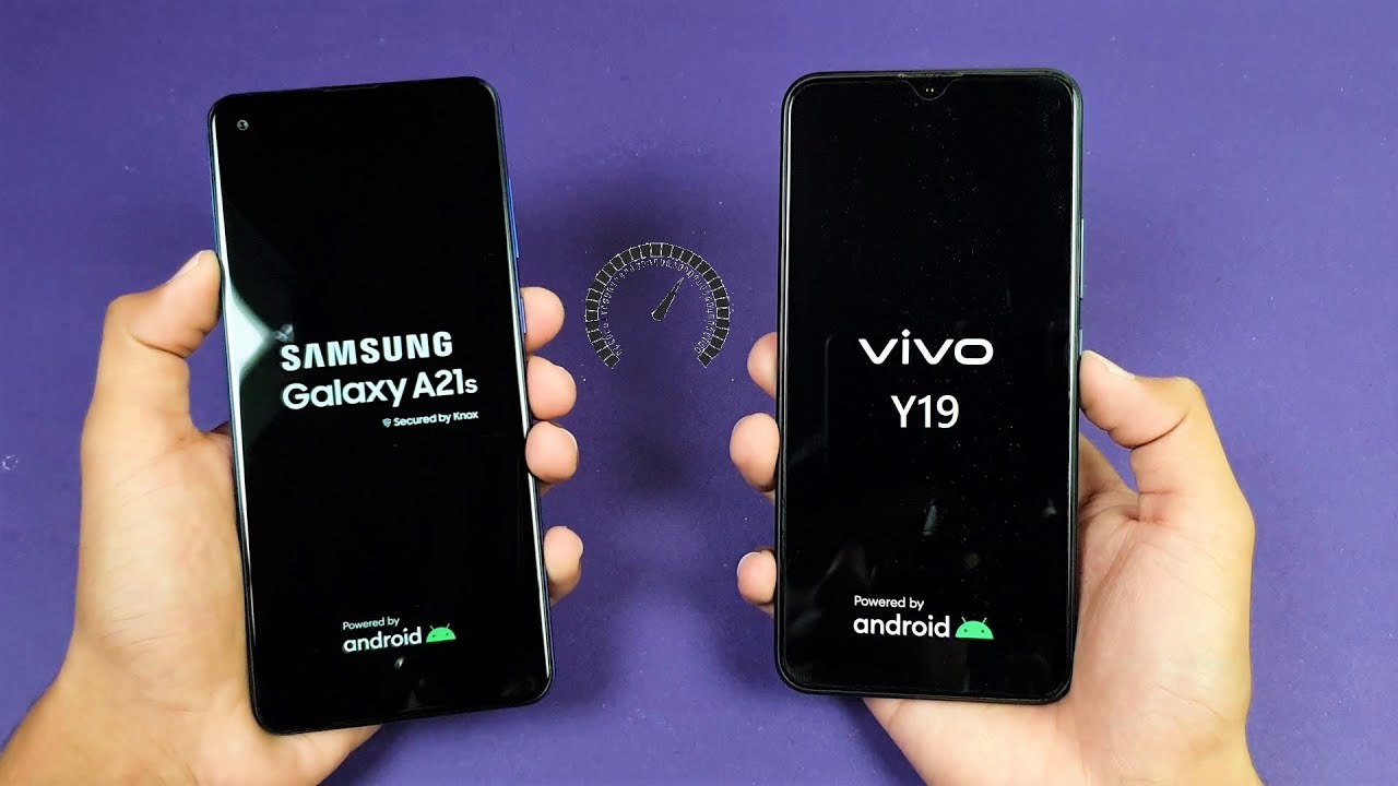 Samsung Galaxy A21s (4GB) vs Vivo Y19 (4GB) -  Speed Test!