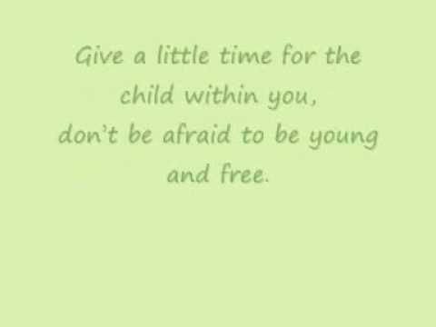 download lagu mp3 mp4 Give A Little Time For The Child Within You, download lagu Give A Little Time For The Child Within You gratis, unduh video klip Give A Little Time For The Child Within You