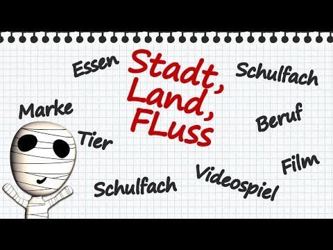 Stadt Land Fluss mit eigenen Kategorien! 🔴 Stadt Land Fluss!  // Livestream