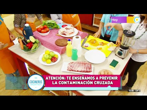 Bacterias al ataque, contaminación cruzada