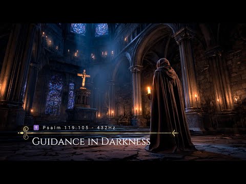 Gregorian Chant for Guidance in Darkness ✝️ Psalm 119:105 432Hz | Gregorian Chanting