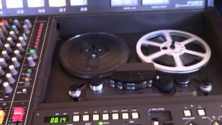 Video thumbnail for Tascam 388 Studio 8 Reel to Reel 8 Track Studio Analog Console by Richard Munczenski