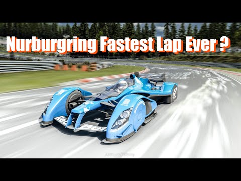 Nurburgring Fastest Lap Ever ? Red Bull X2010 1500 Hp | Assetto Corsa 4k