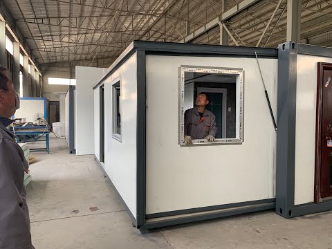 20ft expandable house open video