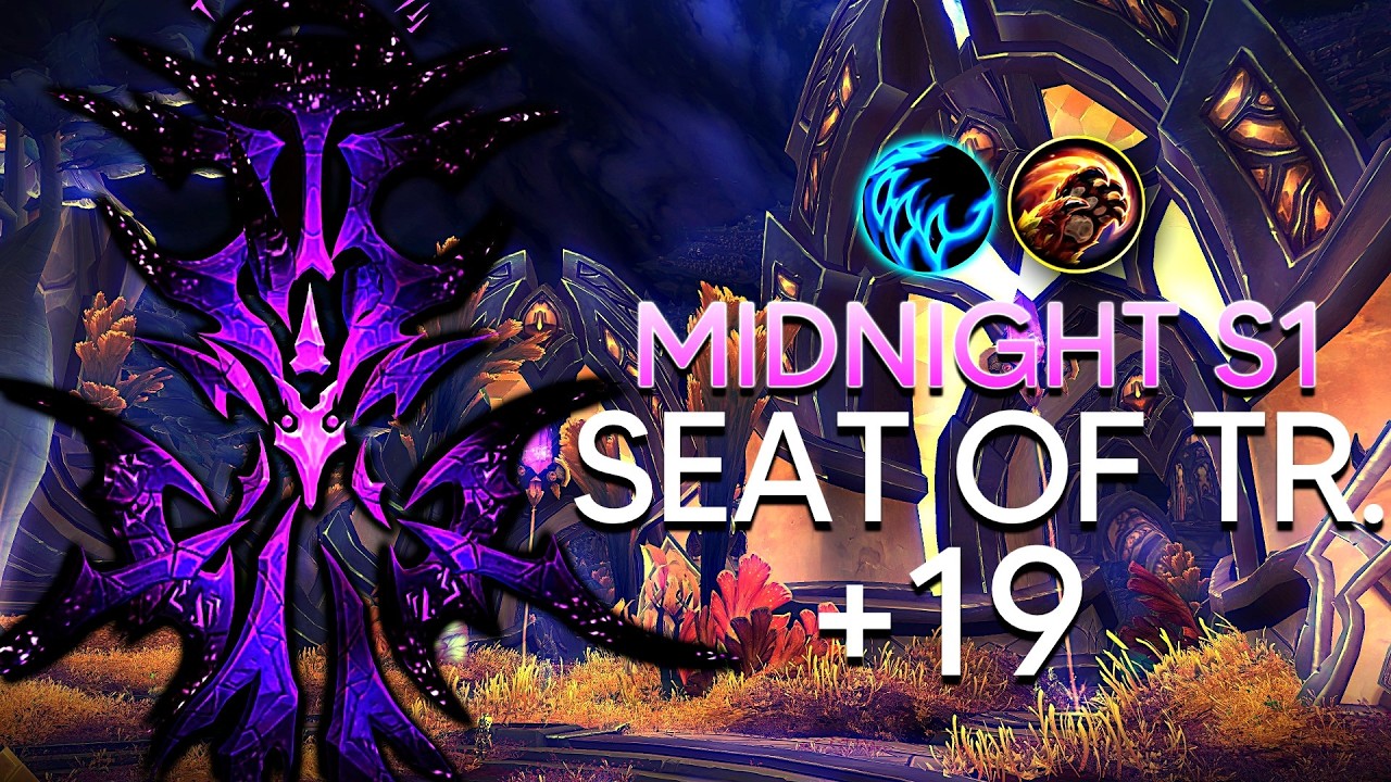 +19 Seat of the Triumvirate Midnight Season 1 | Feral Druid (6min under time)