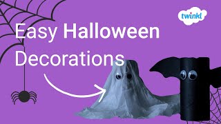 Easy Halloween Crafts for Children | Twinkl