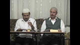Risale-i Nur Dersi 05. 10. 2012 (Anlatan: Mahmud Çanga)