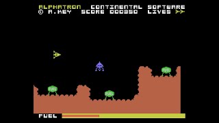 Memotech MTX Game: Mission Alphatron (1984 Continental Software)