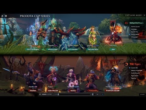 Let's Play - Dota 2, TNC Tigers vs Sterling Global Dragons, ProDotA Cup Series, Match ID 4039394744