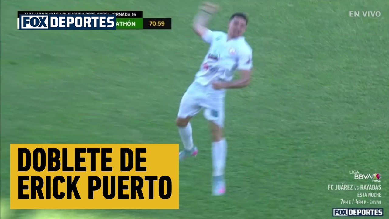 🥳 GOL DE PUERTO | Platense 3-1 Marathón | Jornada 16 | Liga de Honduras 2026